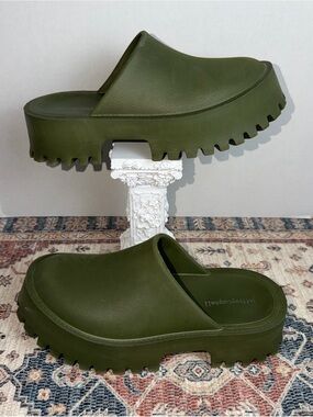 Women’s Jeffrey Campbell Chunky Platform Mule Clogs